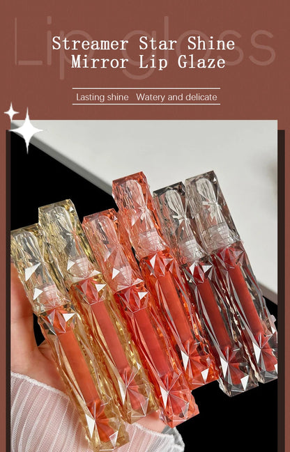 Long-Lasting Moisturizing Lip Gloss – Waterproof Shine & Transparent Color